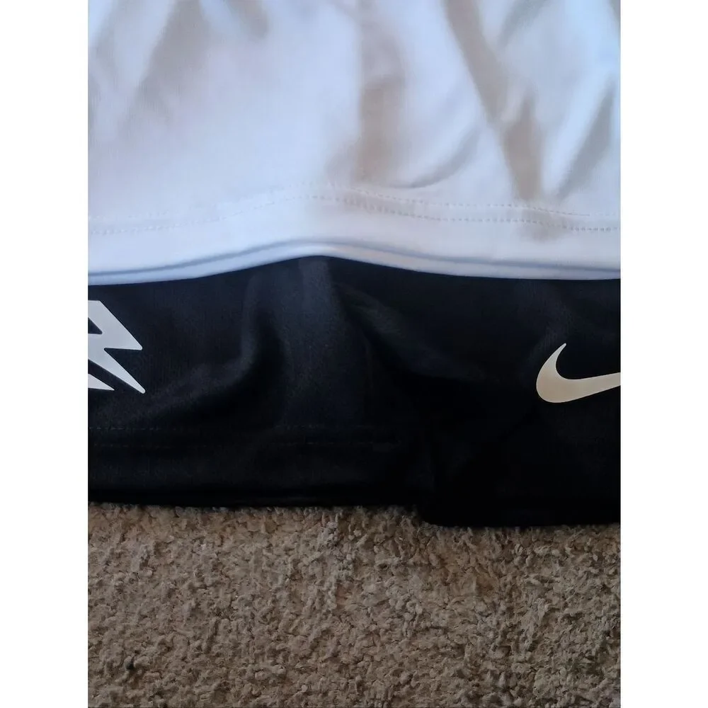 Nike Boys Russell Wilson Short Set Black/White Multiple Sizes BRAND NEW + TAGS